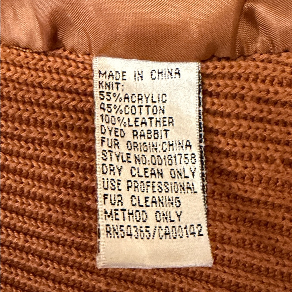 Nygard Collection Rabbit Fur Collar Jacket - Picture 14 of 14